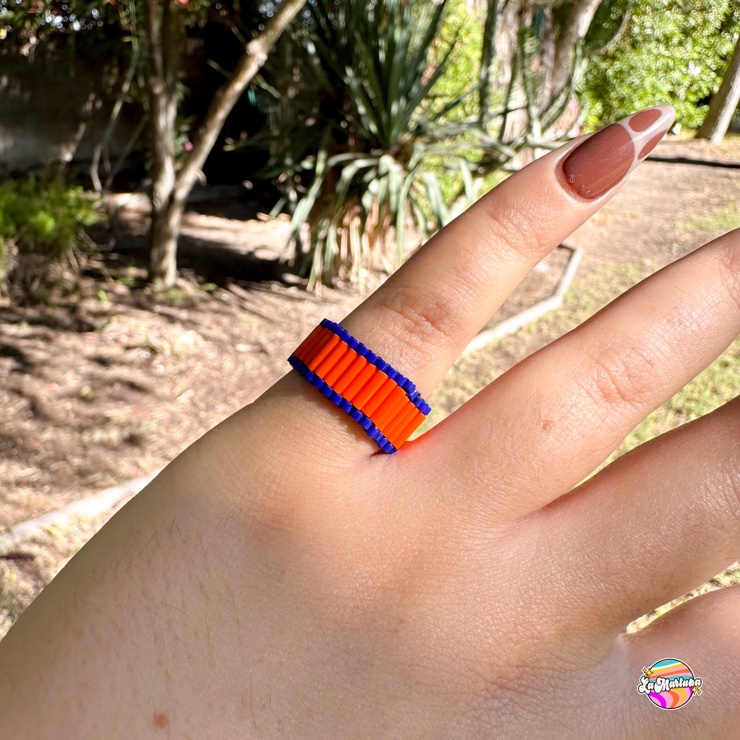 Anillo tejido Tilda