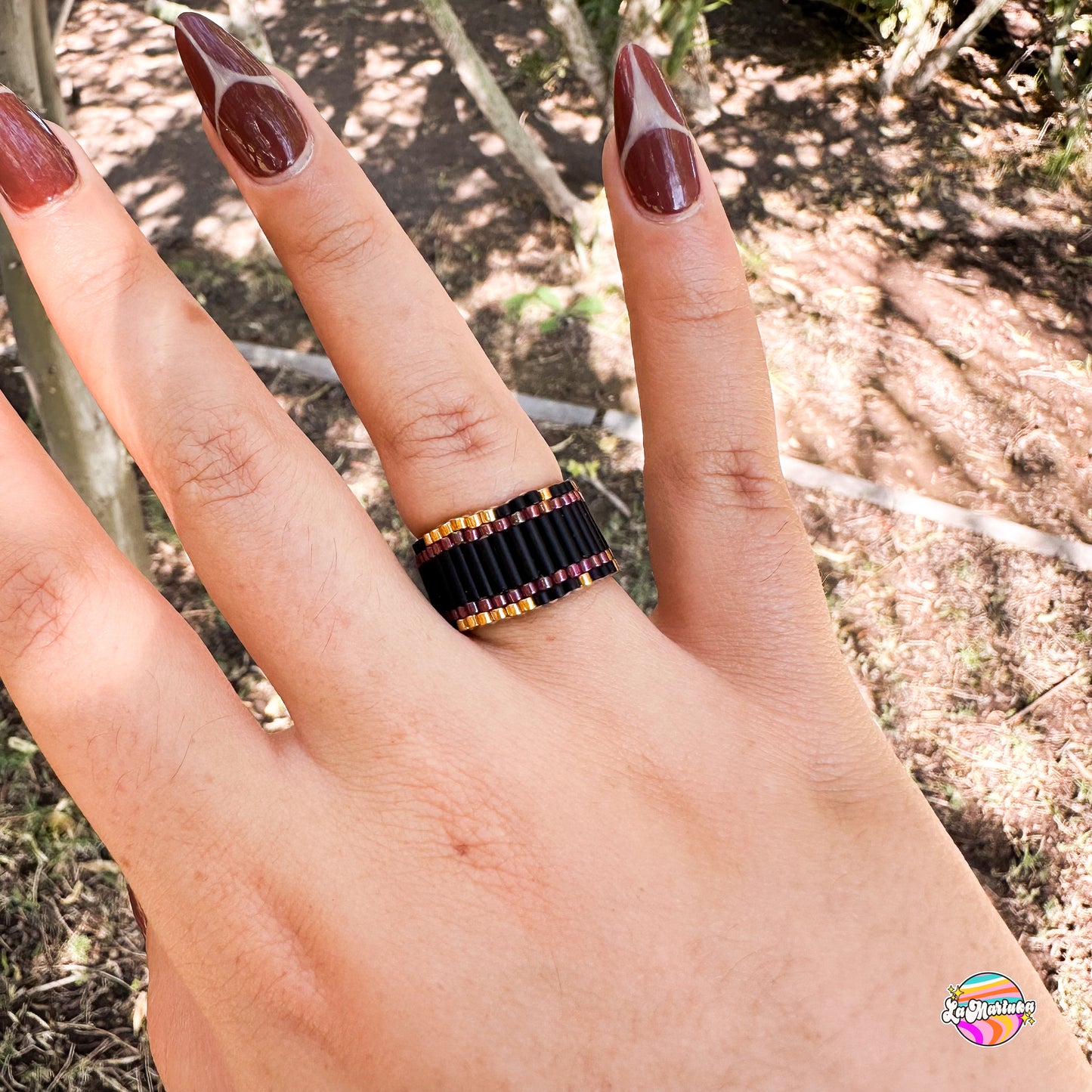 Anillo tejido Tilda