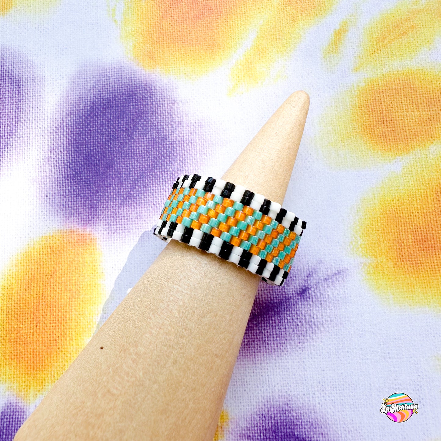 Anillo tejido Chess