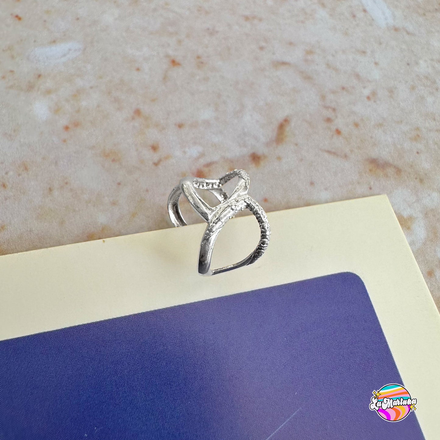 Ear cuff Cadeneta de tres