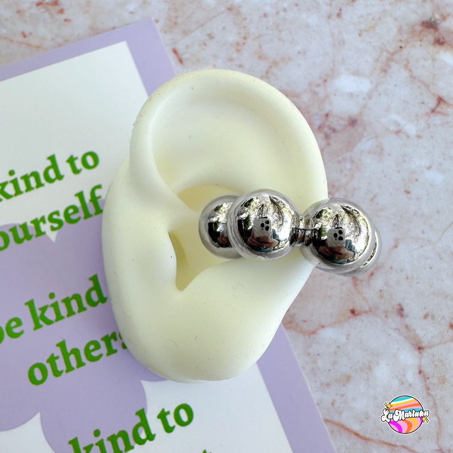 Ear cuff Átomo
