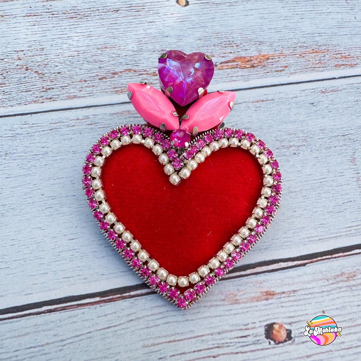 Prendedor Sagrado corazón