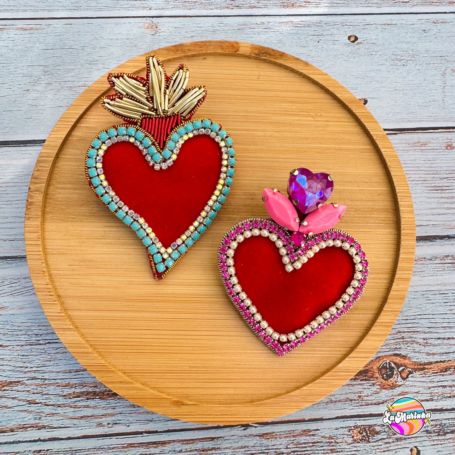 Prendedor Sagrado corazón