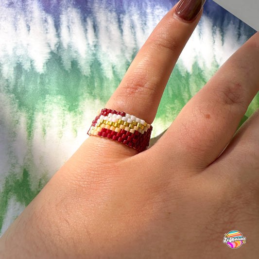 Anillo tejido Vaca