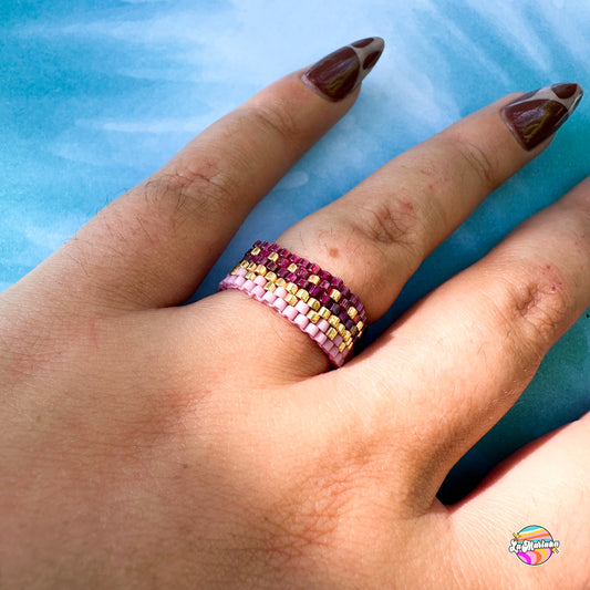 Anillo tejido Alien