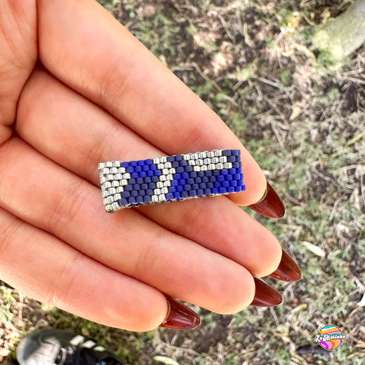 Anillo tejido Flechas deco