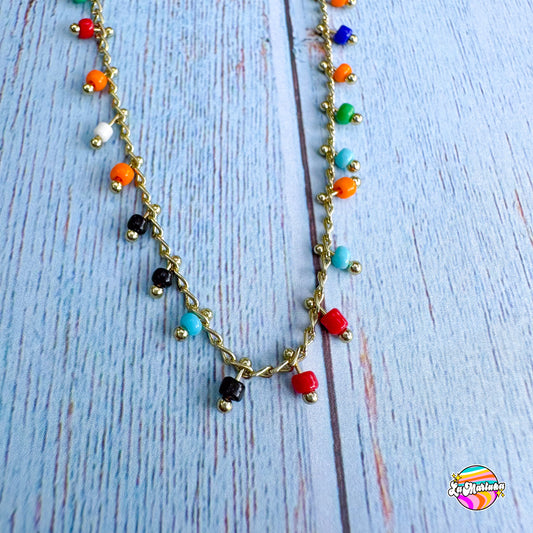 Collar Mostacillas varias