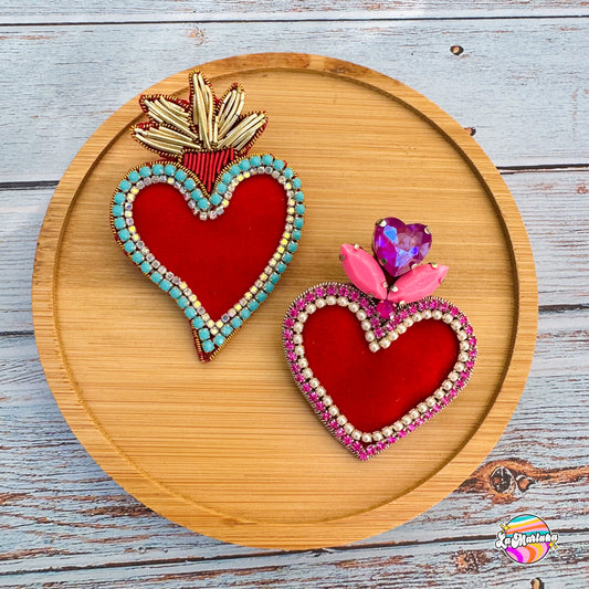 Prendedor Sagrado corazón