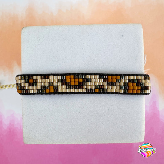 Pulsera tejida Loom animal